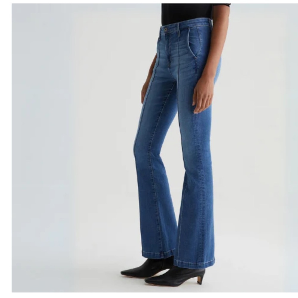 Ello Classic Blue Wide-Leg Women's Jeans